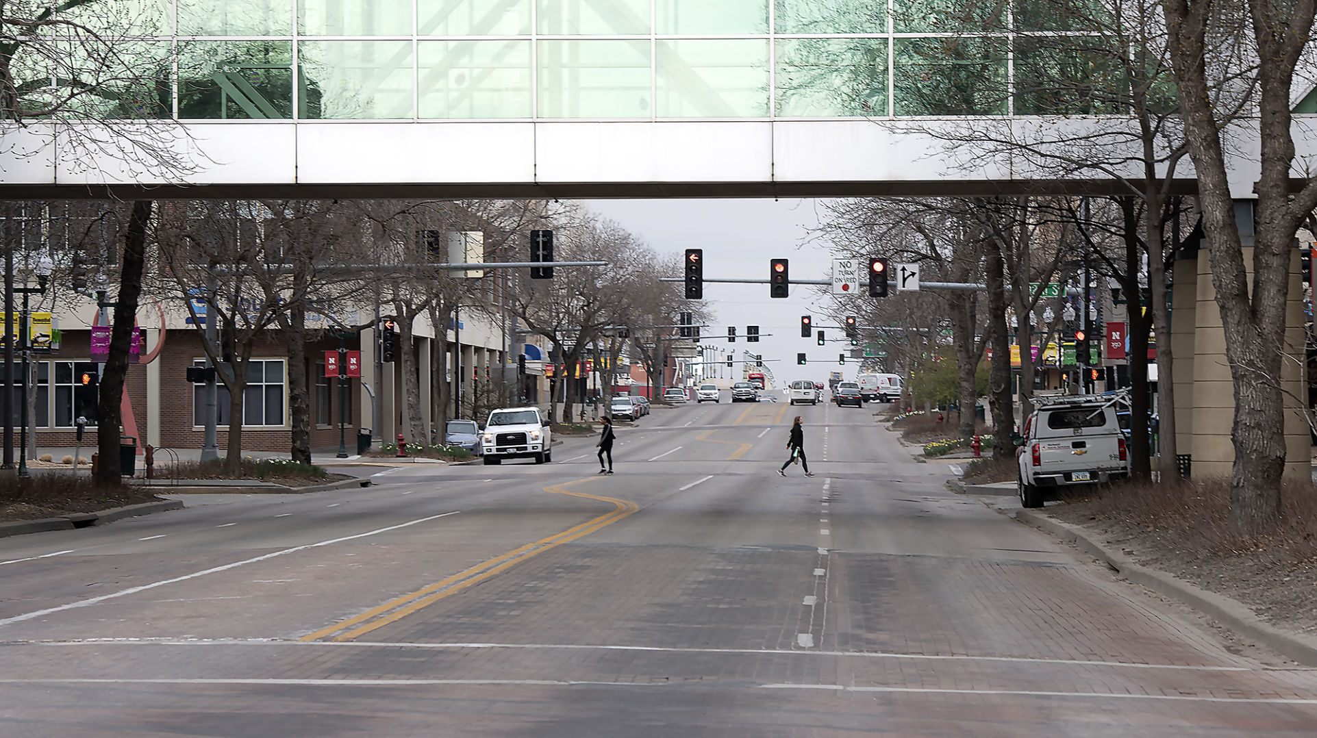 Empty downtown